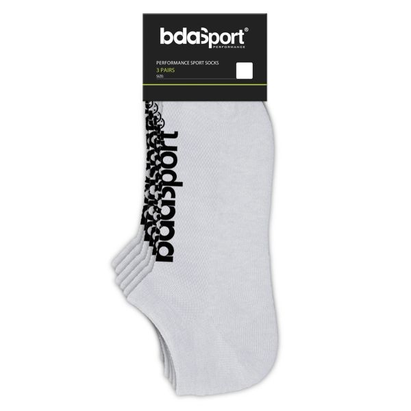 Body Action No Show Socks x 3