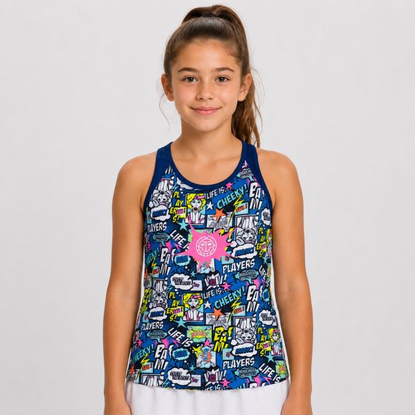 Bidi Badu Jari Tech Girl's Tennis Tank