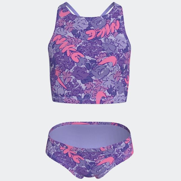 Nike Girls Spiderback Midkini Set